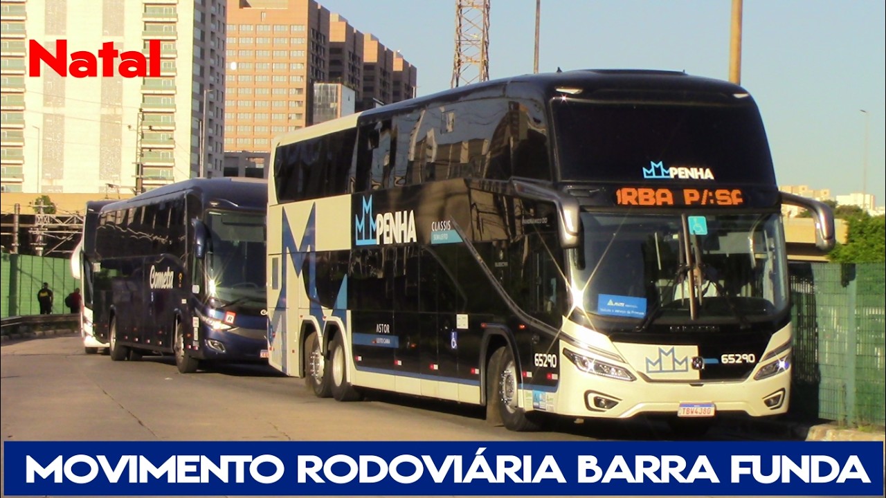 BOMBOU RODOVIÁRIA BARRA FUNDA - MOVIMENTO DE NATAL