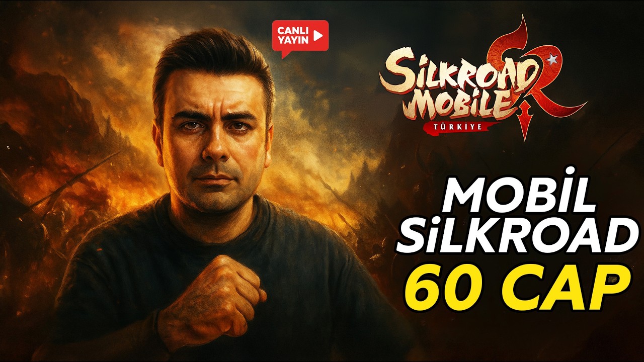 🔵 MOBİL SİLKROAD 60 CAP✨ Silkroad Origin Mobile Türkiye 🔴!srom !kick