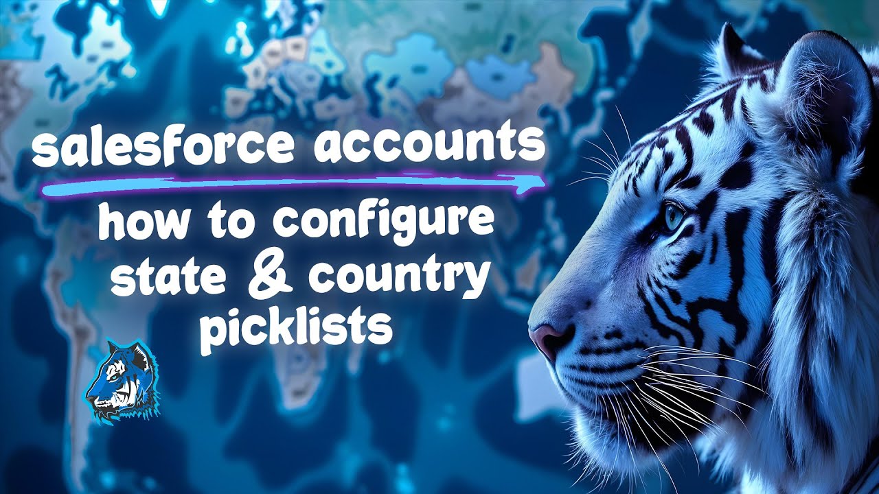 Salesforce Accounts: Let Users Select State & Country from a Dropdown