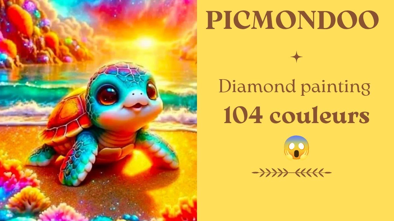 #picmoodoo#diamondpainting #peinturediamant #broderiediamant #diy#unboxing 
