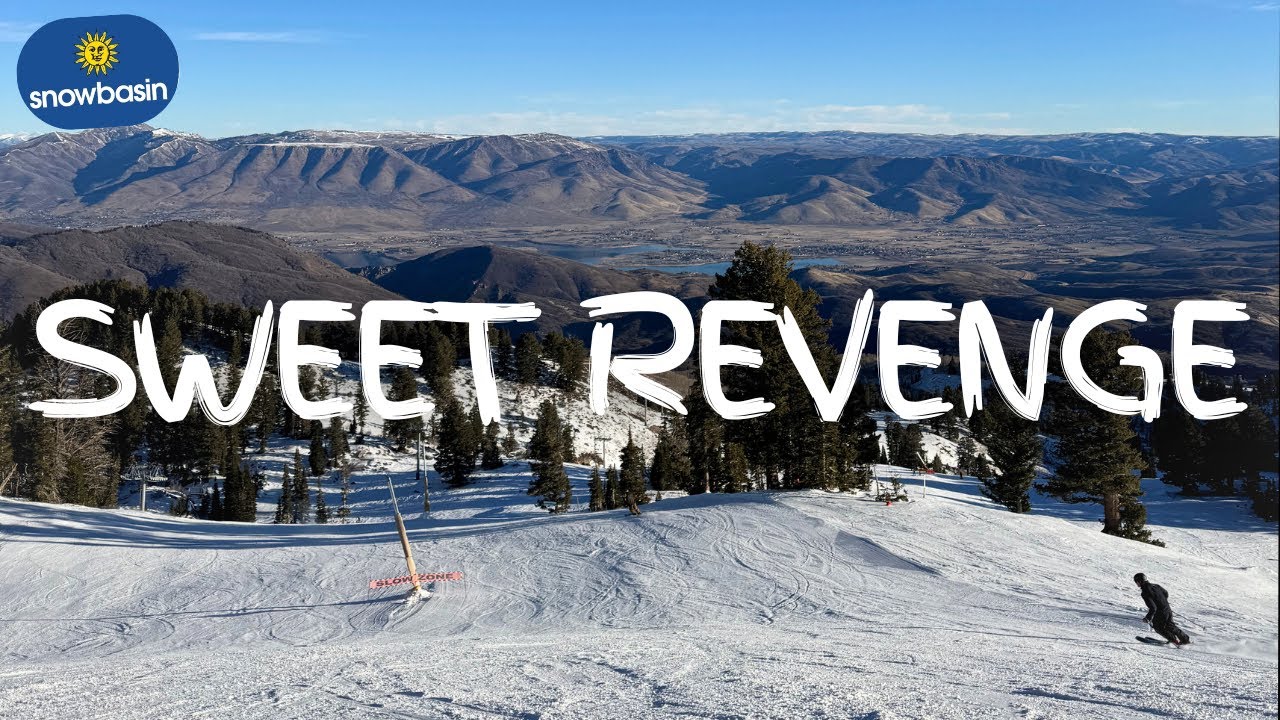 My First Time EVER Skiing At Snowbasin Resort!