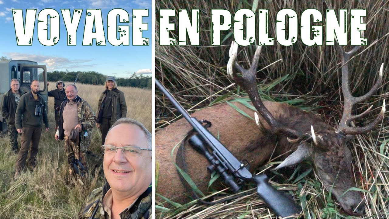 TIRS DE 2 CERFS EN POLOGNE ! Voyage en Pologne 2021