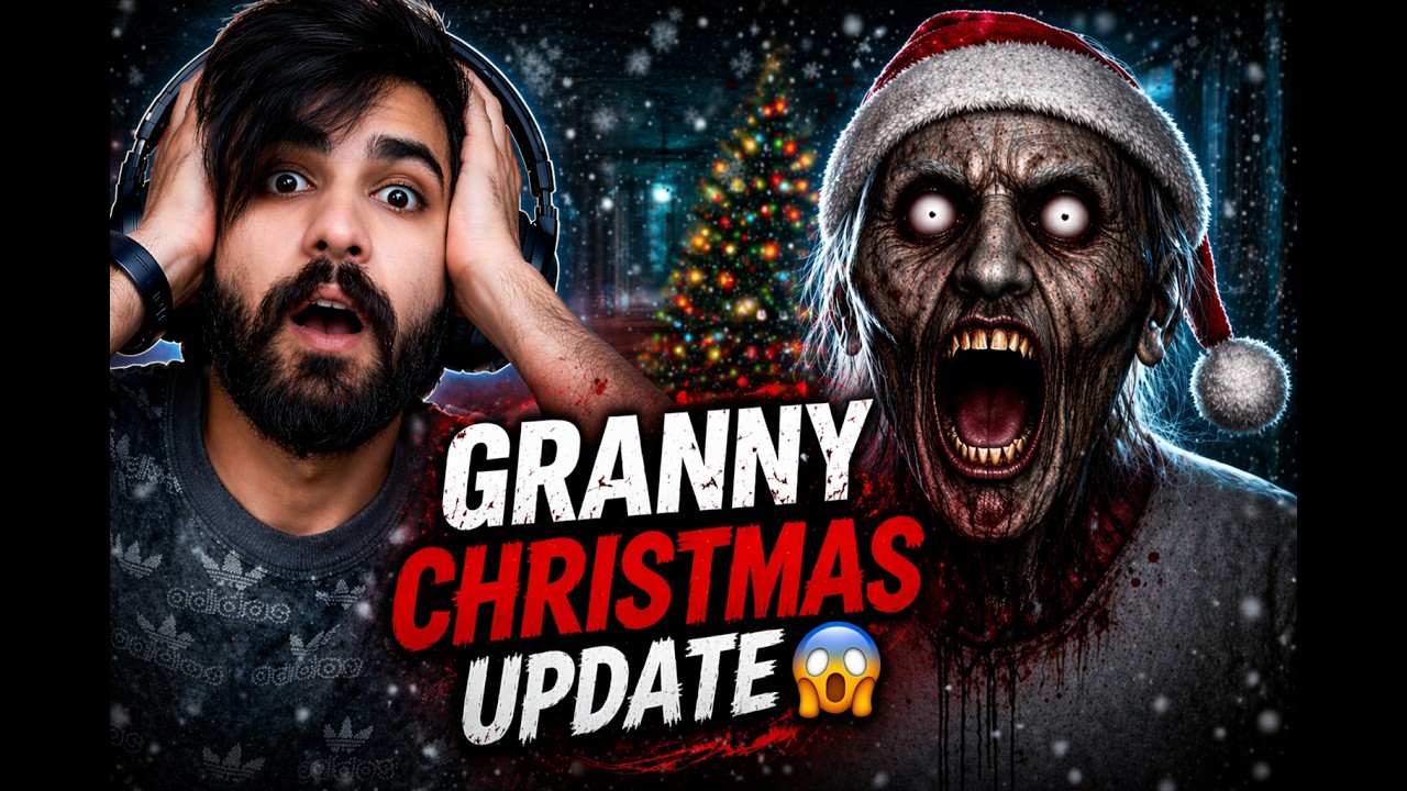 GRANNY CHRISTMAS UPDATE 😱 | I CAN'T ESCAPE THIS TIME