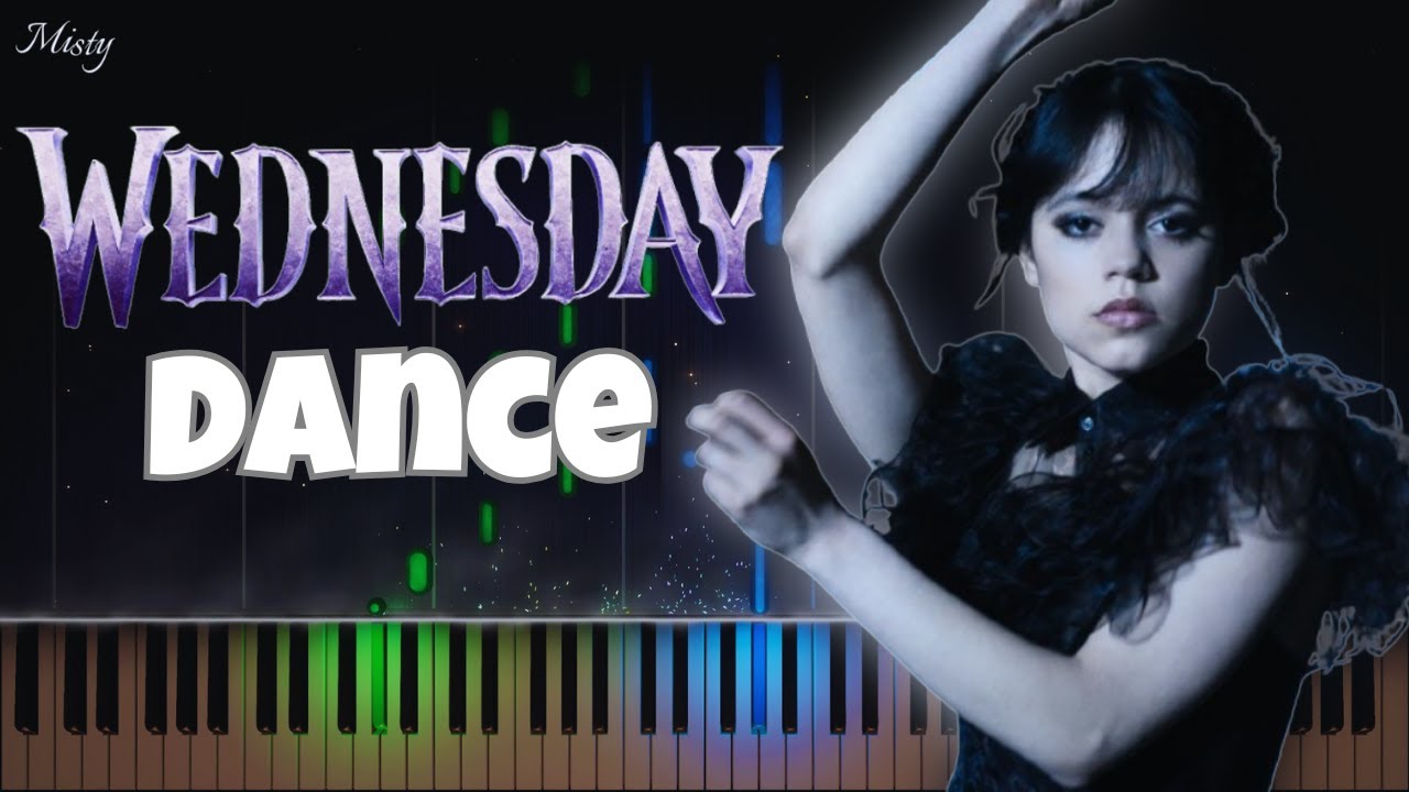 Wednesday Dance - [Lady Gaga - Bloody Mary] | (Piano Tutorial + Sheet Music)