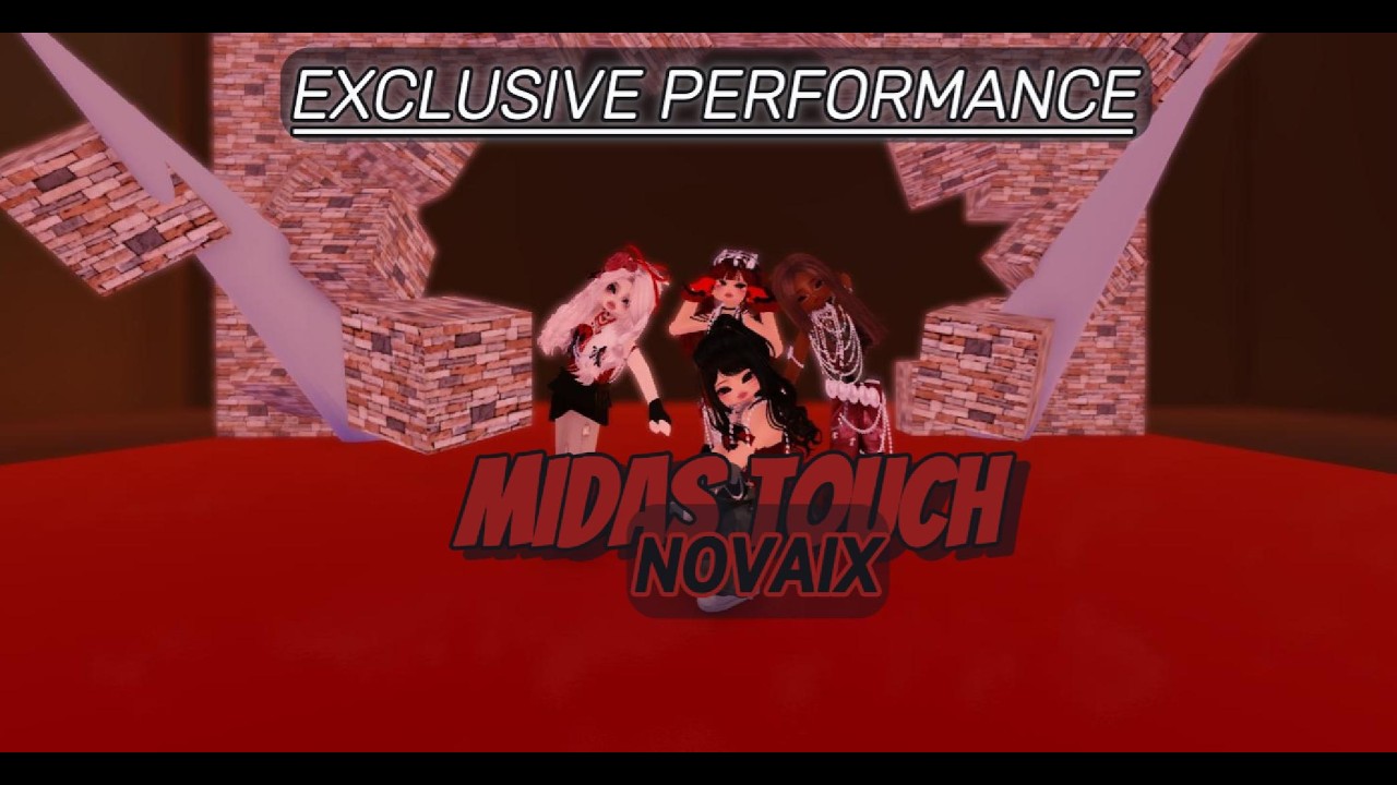 NOVAIX - 'MIDAS TOUCH' - Exclusive Perfomance | Roblox K-pop