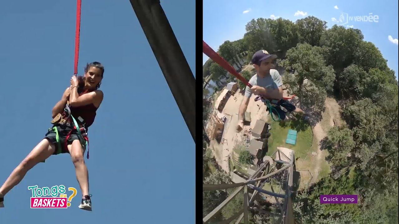 Tongs ou baskets ? le Quick Jump - Le Grand défi