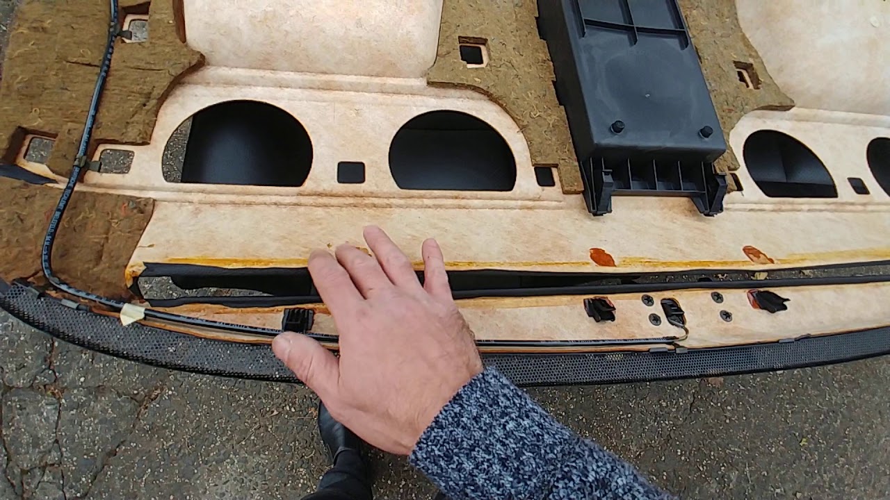 Mike's Mercedes S600 coupe rear shade and headrests