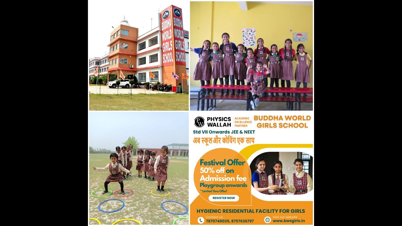 Buddha World Girls School, Mahachandra Nagar, Marwan, Muzaffarpur #girlsschool #school #hostel