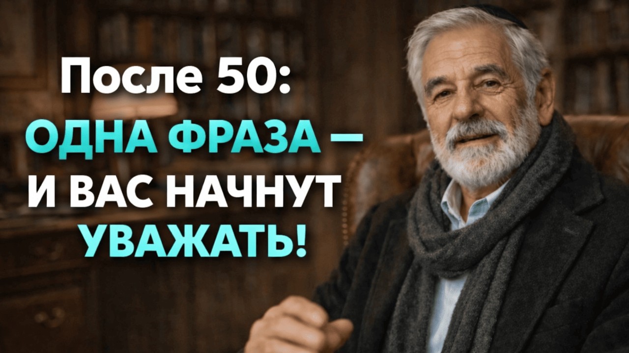 После 50 Делайте ЭТО — И Даже Самый Гордый Человек Будет Вас Уважать!