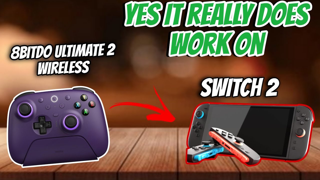 Как настроить 8BitDo Ultimate 2 Wireless с Switch 2