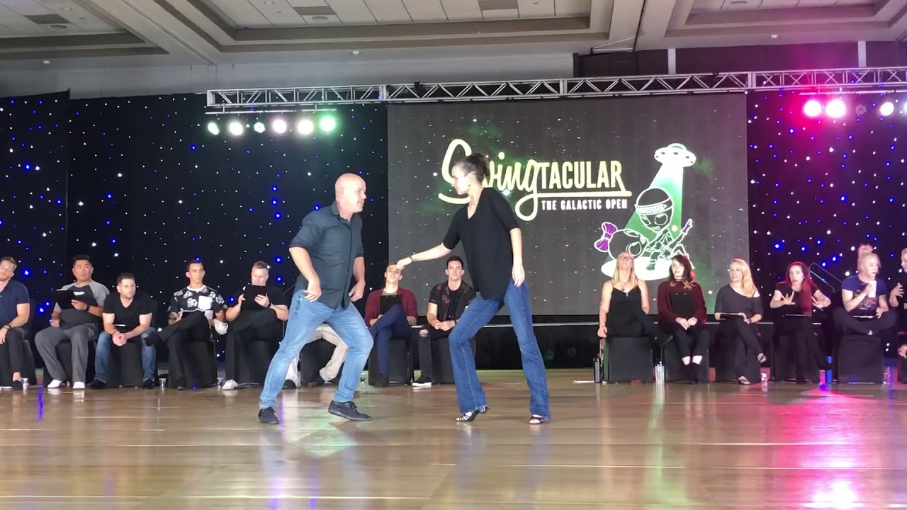 Swingtacular 2019 Champions JnJ - Robert Royston and Brynn Anderson