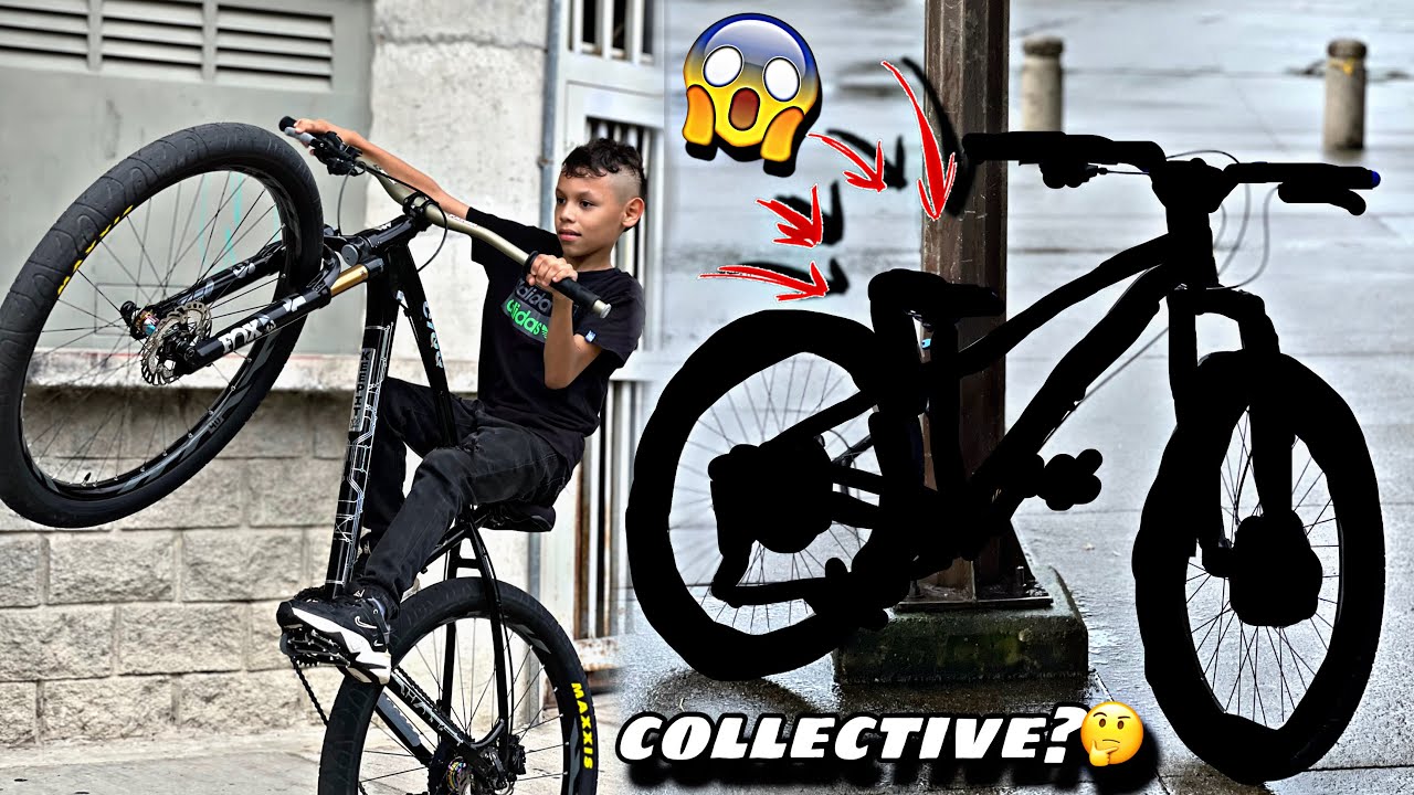 La nueva bici de justin🔥🥹🥳