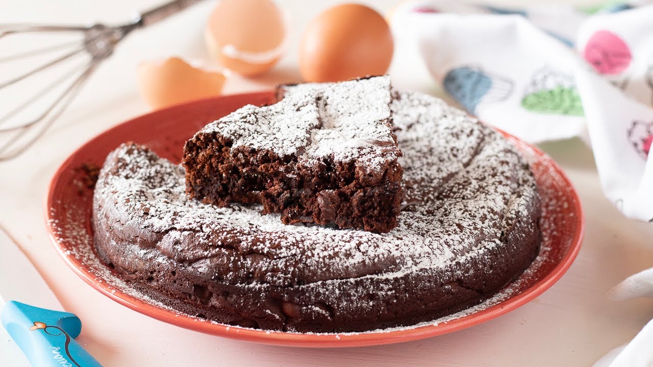 TORTA AL CIOCCOLATO SOLO DUE INGREDIENTI