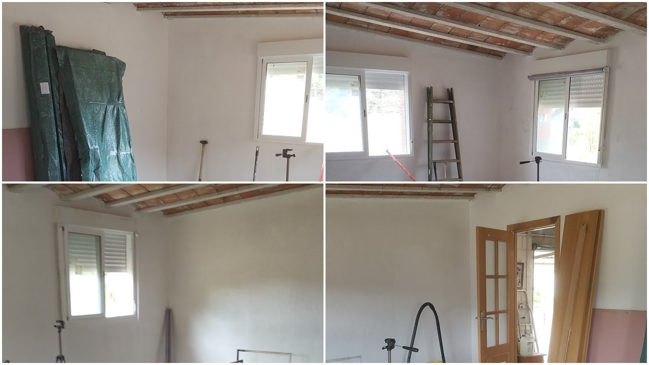 AMPLIACION GARAGE|| COLOCAR LA PUERTA Y PINTAR PAREDES
