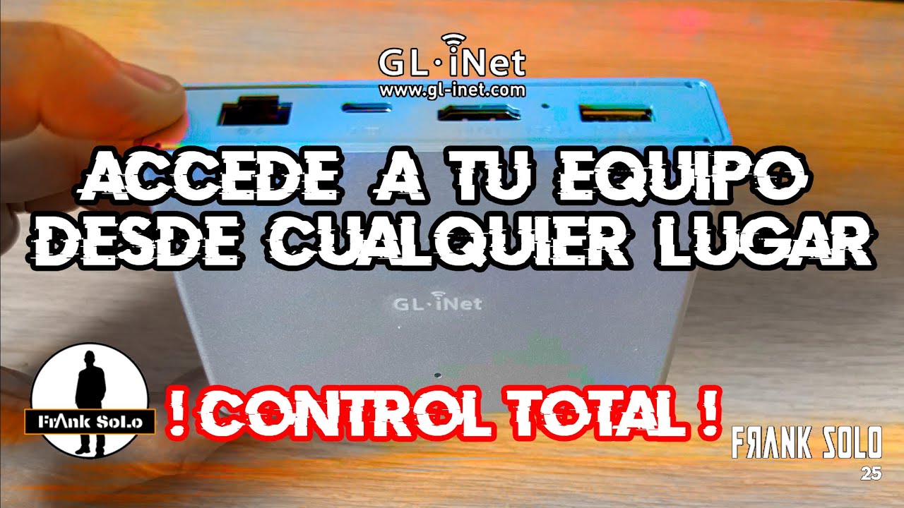 &ldquo;Accede a tu PC DESDE CUALQUIER LUGAR con el GL.iNet Comet PoE &ndash; &iexcl;Control total en remoto!&rdquo;