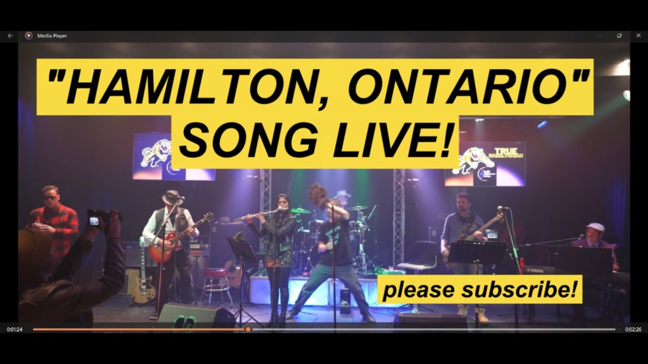 "HAMILTON ONTARIO" ROCK SONG LIVE! ~ please SUBSCRIBE to this channel!
