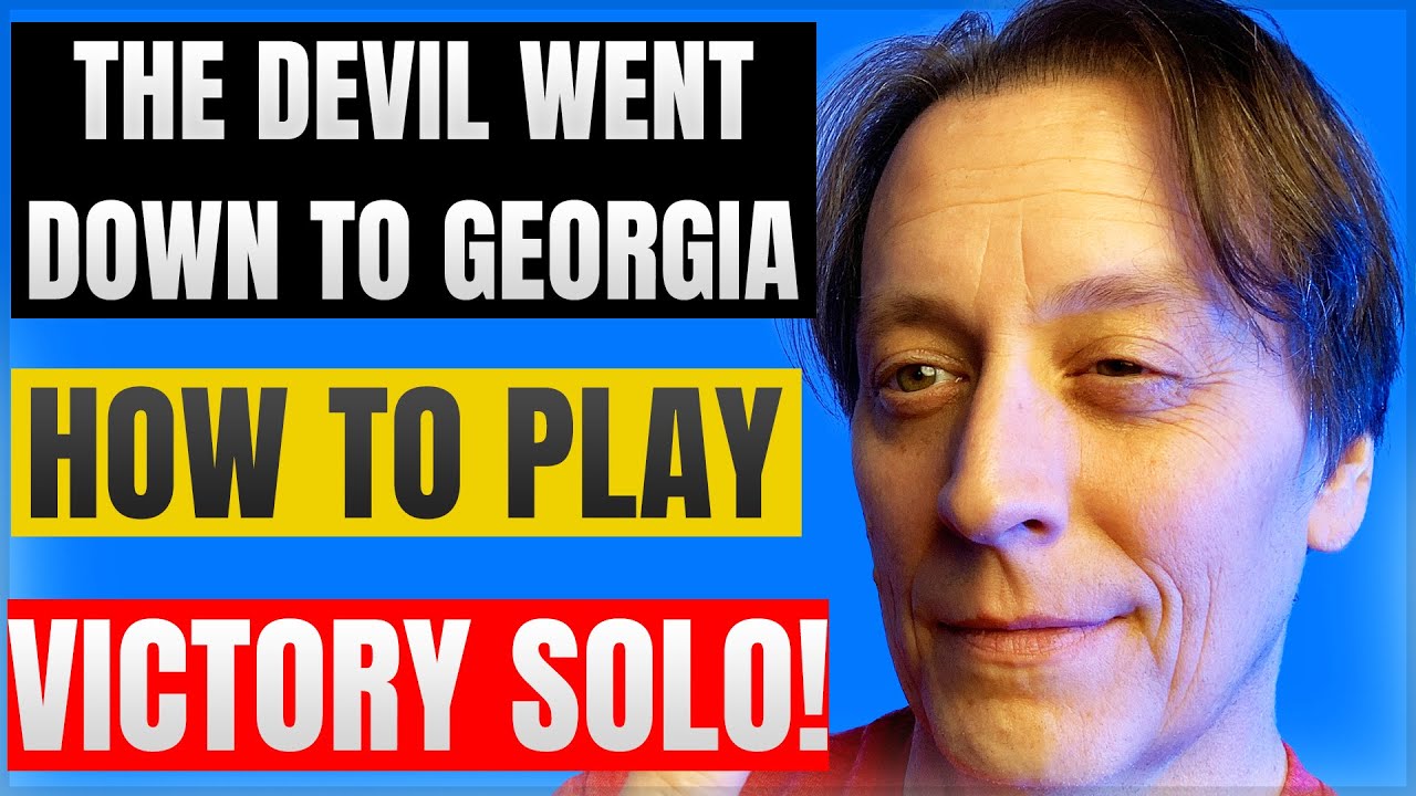 Steve Ouimette: The Devil Went Down To Georgia - PART 4 - The Victory Solo Guitar Lesson