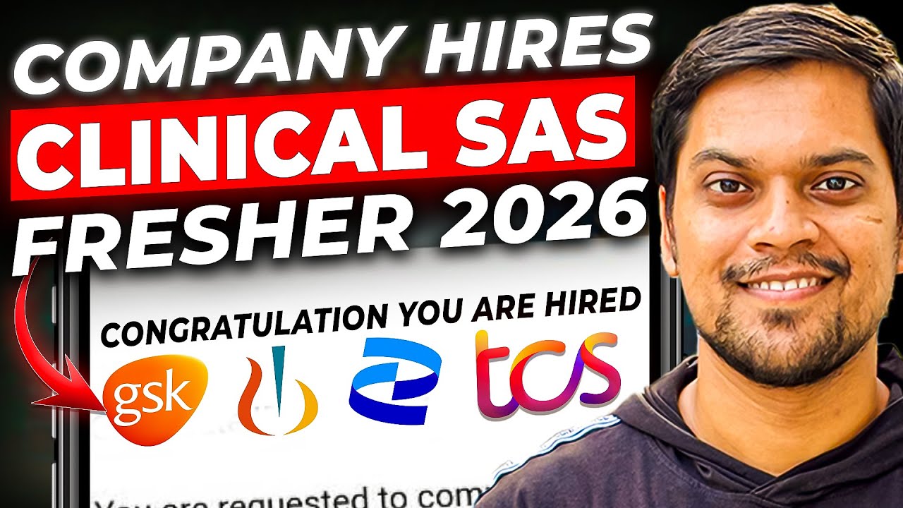 Top Companies Hiring Fresher & Trainee Clinical SAS Programmers in 2025