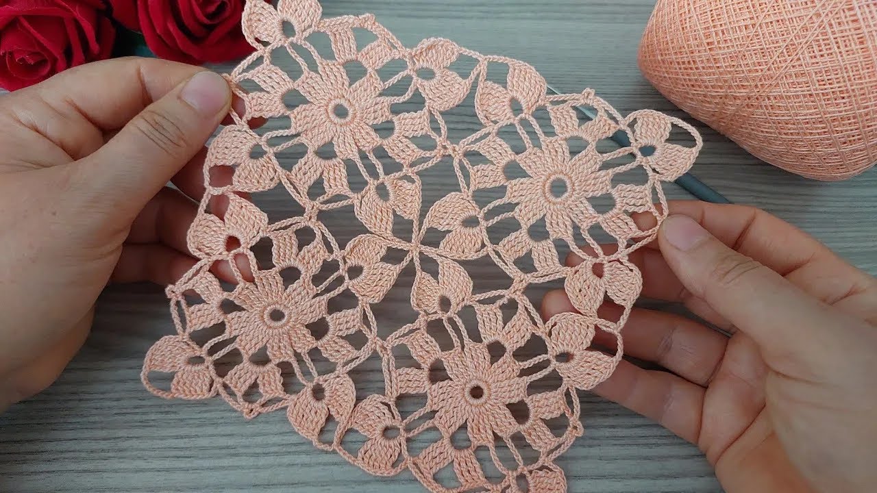 🌸 Stunning New Flower Crochet Pattern | Easy & Wonderful Tutorial for Beginners (2025)