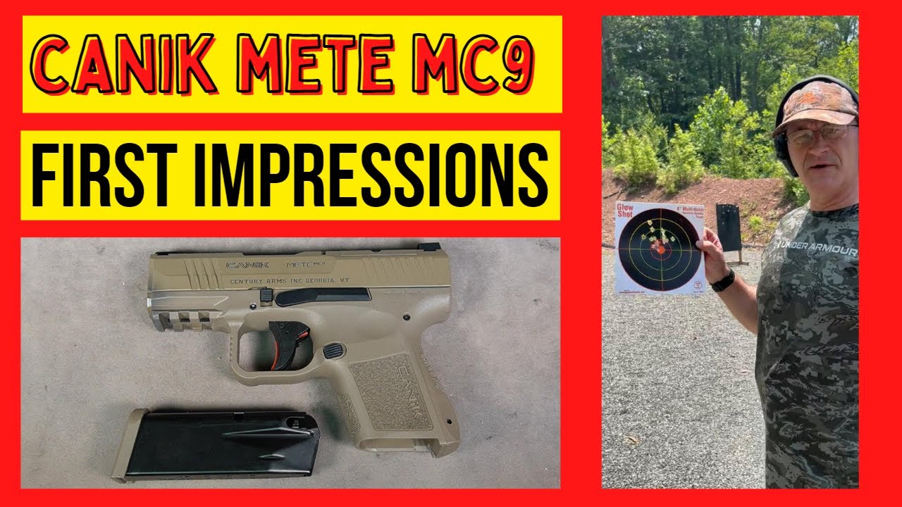 Canik METE MC9 First Impressions on the Range