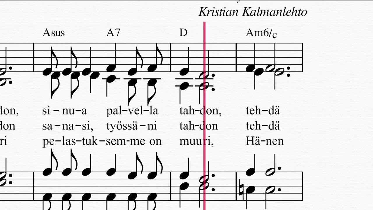 Jeesus Sinua seurata tahdon