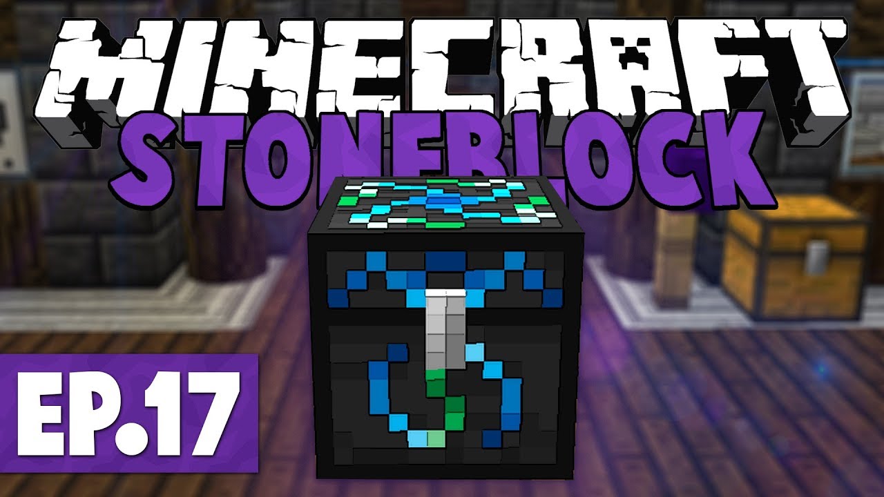 Minecraft StoneBlock - Energy Condenser & EMC! #17 [Modded Survival]