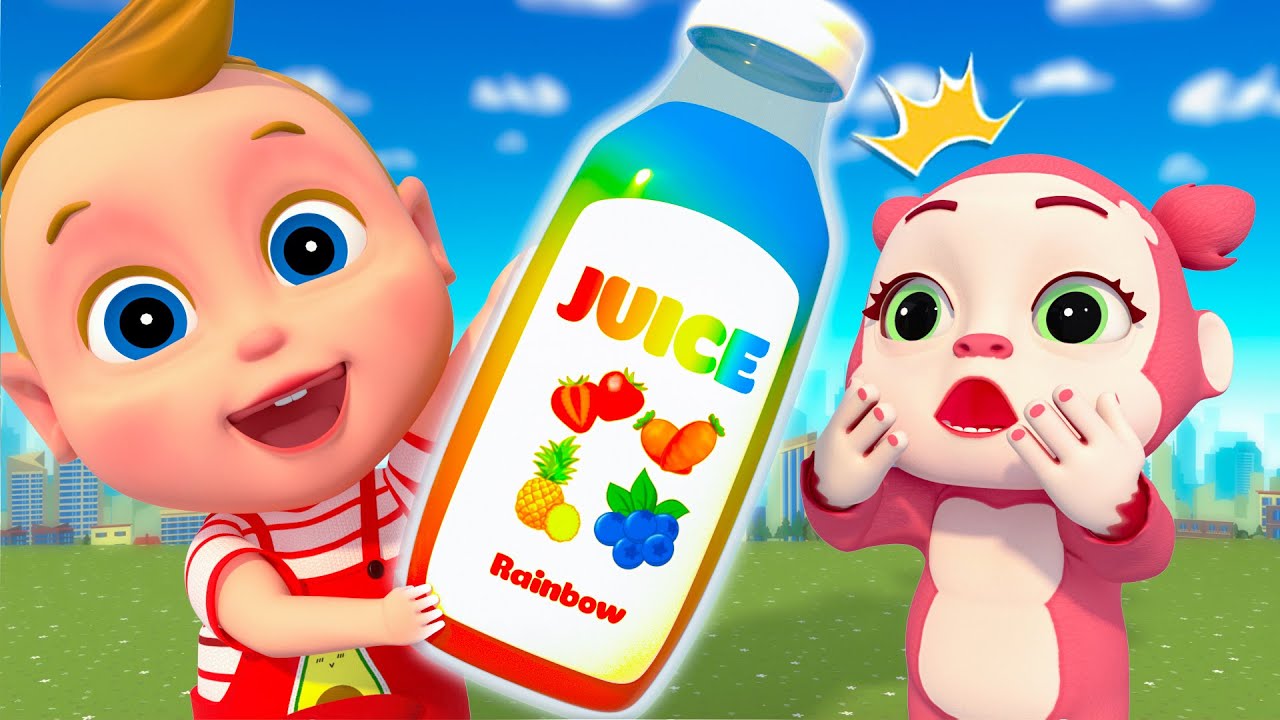 Five Little King Kong Jumping On The Bed | Super Sumo Nursery Rhymes & Kids Songs