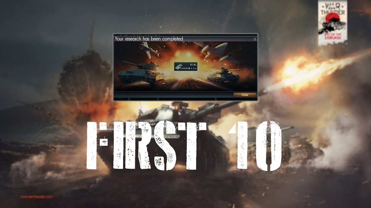 War Thunder First 10 - ST-A1