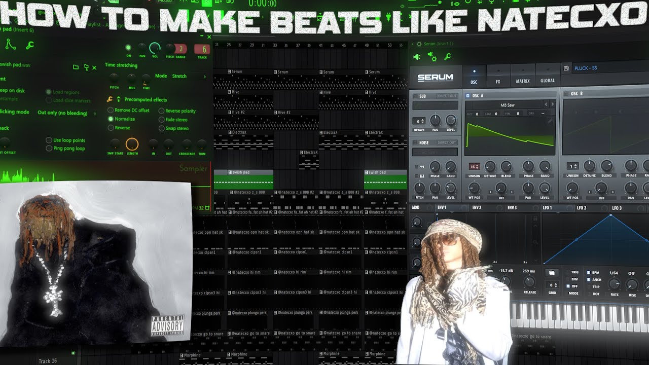 HOW TO MAKE BEATS LIKE NATECXO FOR CHE