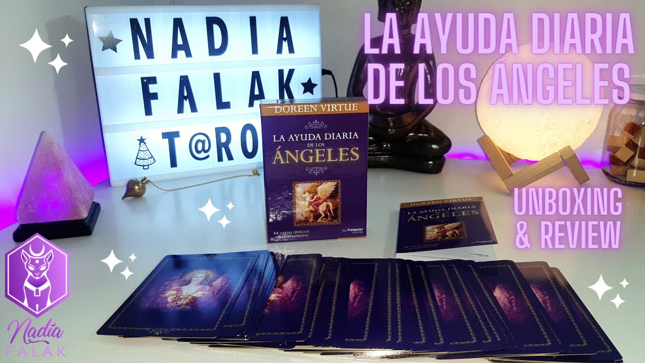 LA AYUDA DIARIA DE LOS ÁNGELES ⭐ Unboxing y Reseña | Nadia Falak