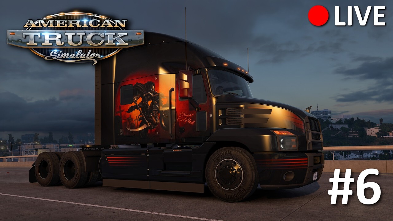🔴 [LIVE] NGABUBURIT NUNGGU BUKA! Perjalanan Keliling Amerika Eps. 6 | AMERICAN TRUCK SIMULATOR