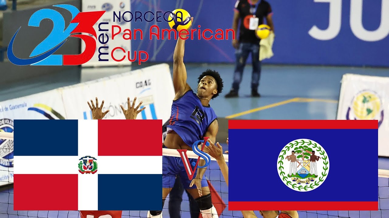🇩🇴 República Dominicana vs Belice 🇧🇿 Copa Panamericana de Voleibol Masculino Sub-23 2025