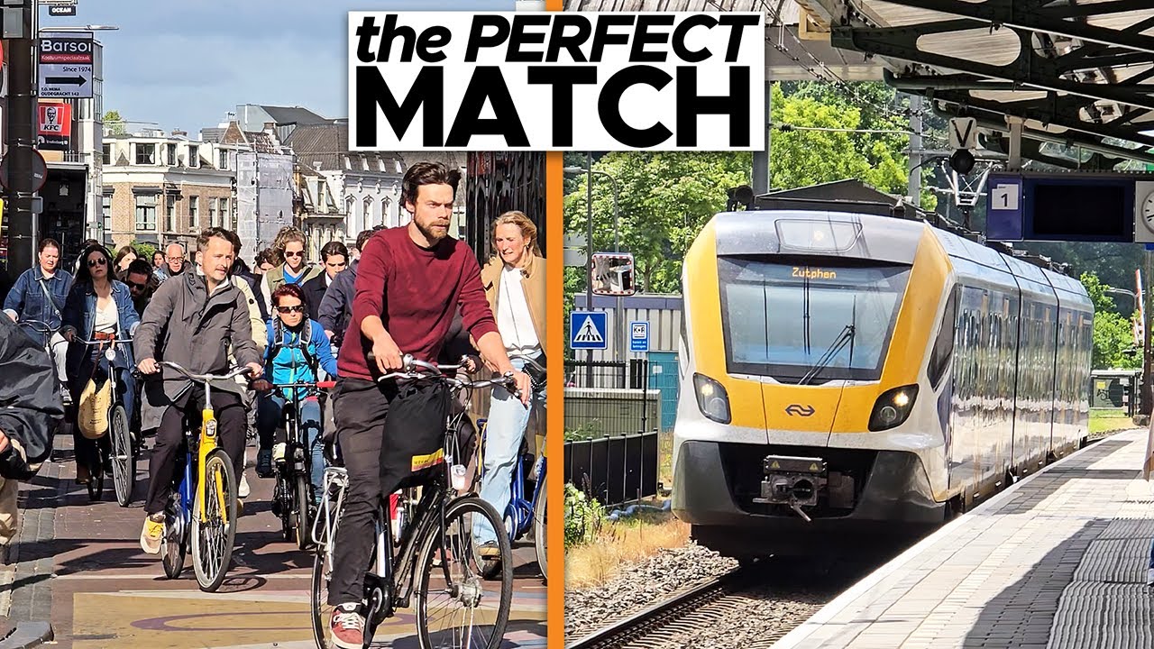 Biking to the Train: The Secret to Dutch Freedom | NL by Bike - Day 7