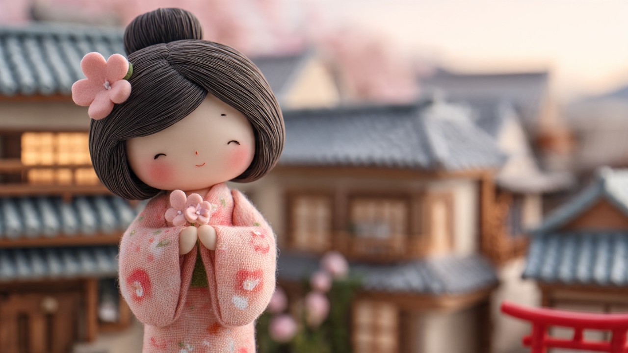 Visual Poems | A Miniature Fairytale | A Peaceful Japanese Village [4K]
