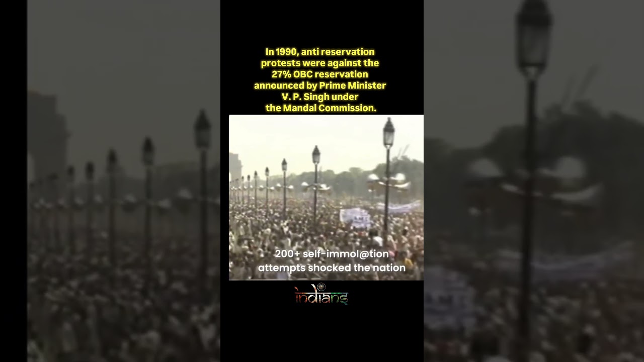 ANTI RESERVATION PROTEST