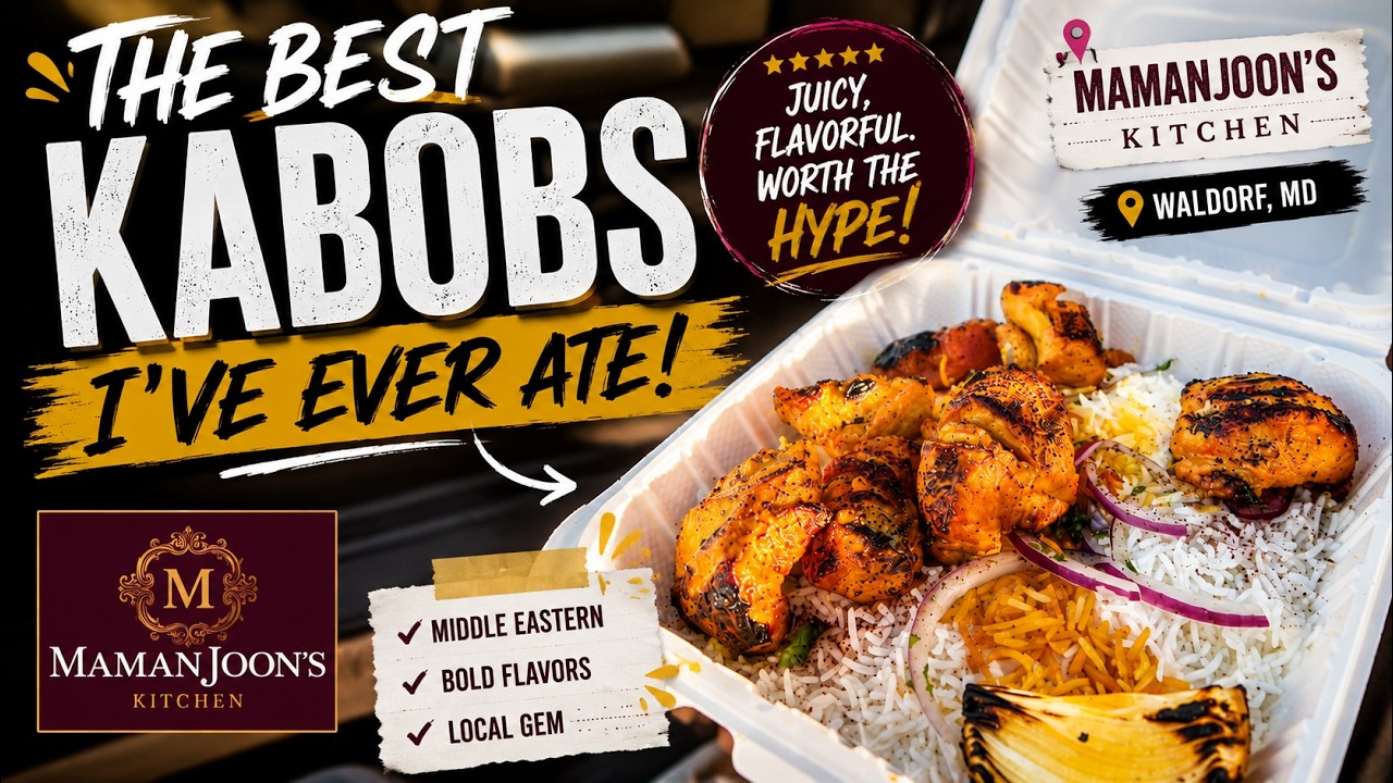 This Kabob Spot in Waldorf, MD Is TOO Good 🤤🔥