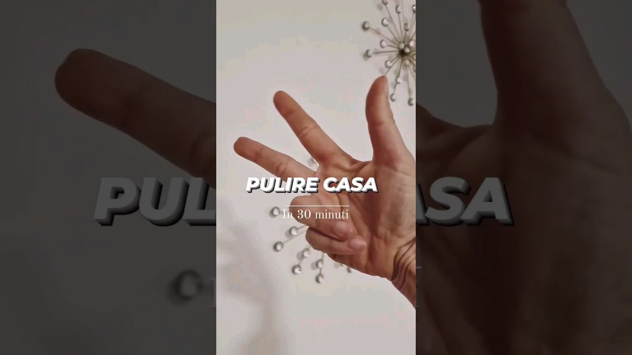 PULIRE CASA IN 30 MINUTI #pulizie  #casaordinata #pulizieveloci  #tipspulizia  #puliziefacili
