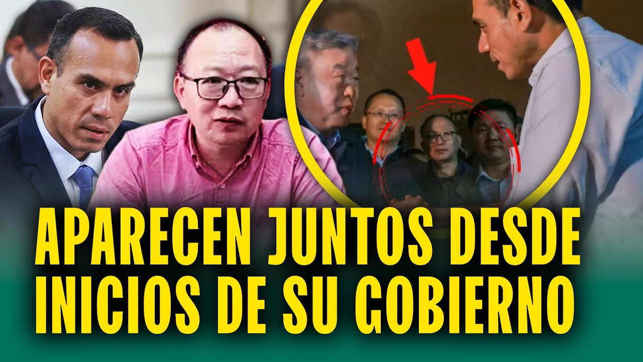 Empresario chino aparece junto a Jerí desde los primeros días de su gobierno