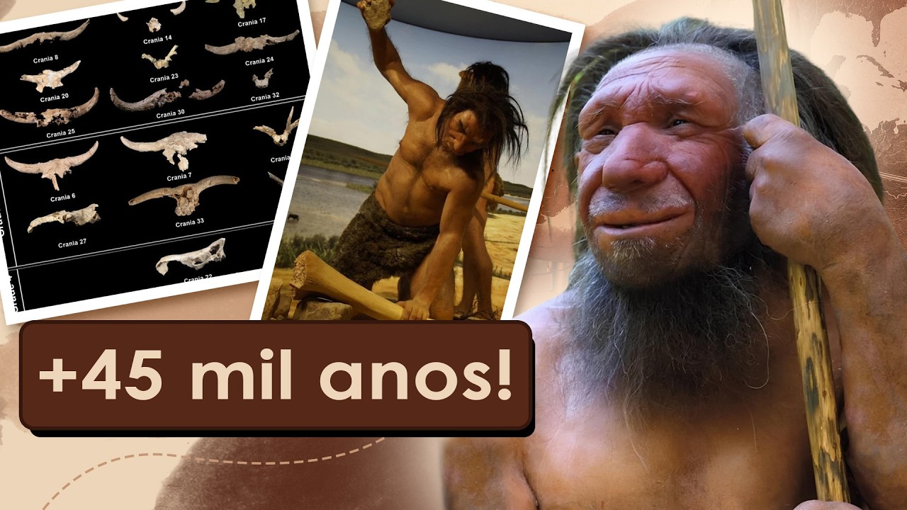NEANDERTAIS ERAM COLECIONADORES DE CRÂNIOS!