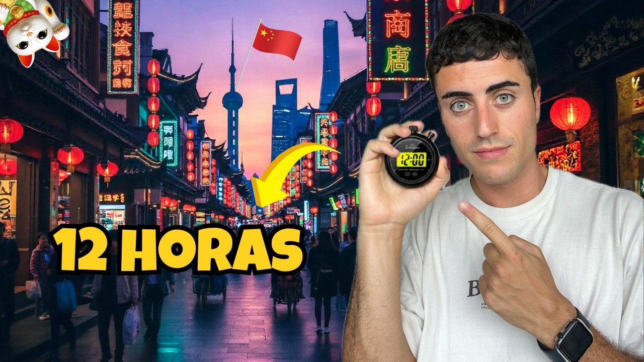 Visité la ciudad más RICA de China en 12 horas: SHANGHAI 🇨🇳