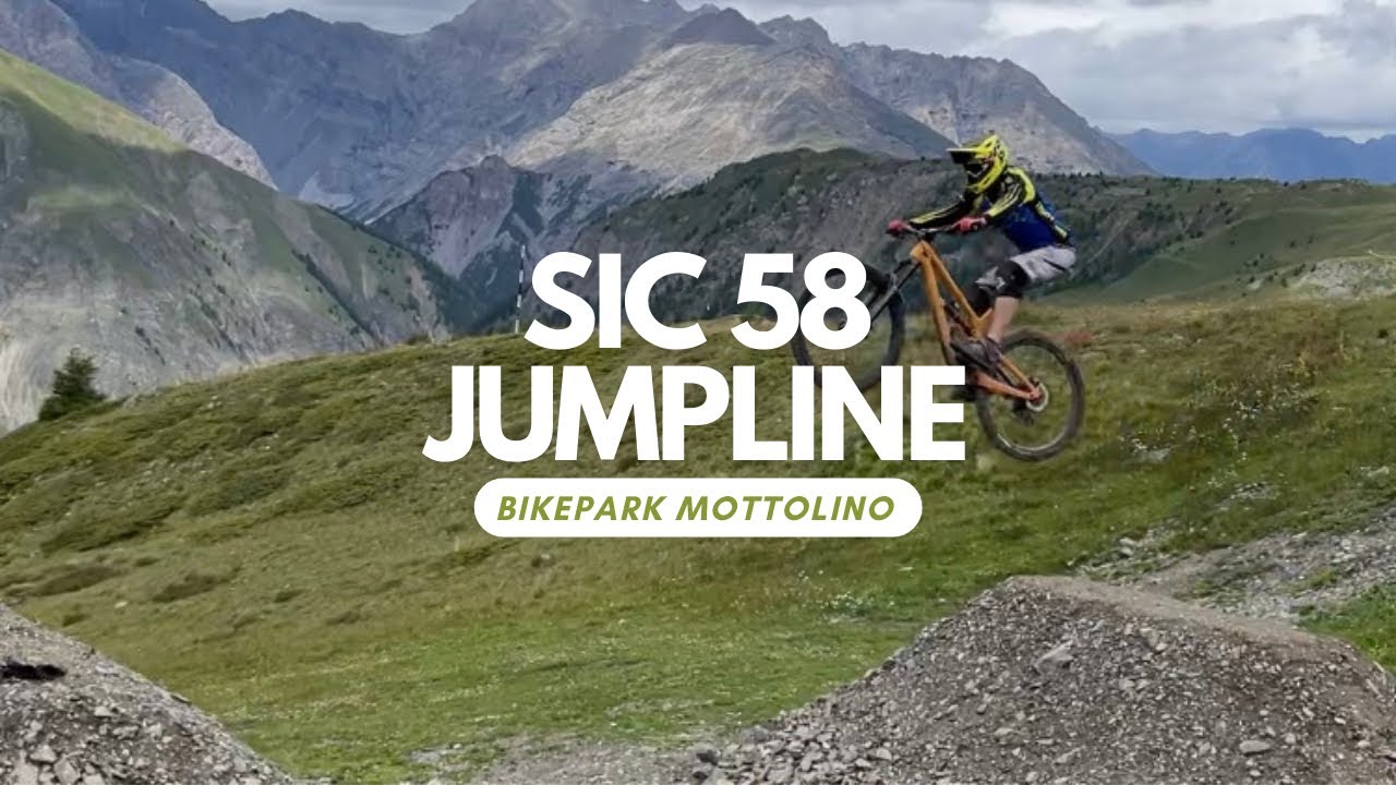 Sic 58 Big Jumpline 🚀 Bikepark Mottolino/ Livigno 🇮🇹 Italy Full run POV RAW
