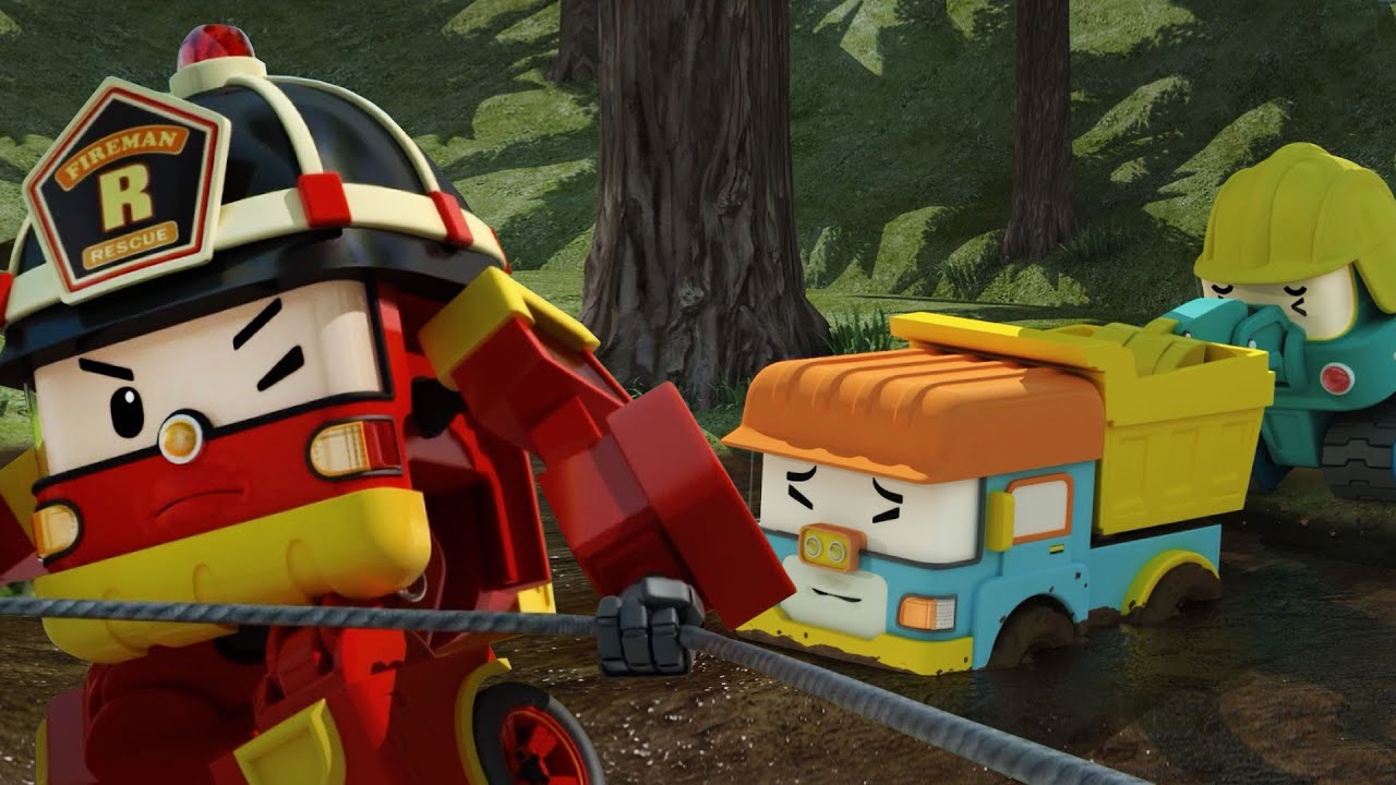 Save Me from the Mud│Robocar POLI Highlight Episodes│Cartoons for Toddler│Robocar POLI TV