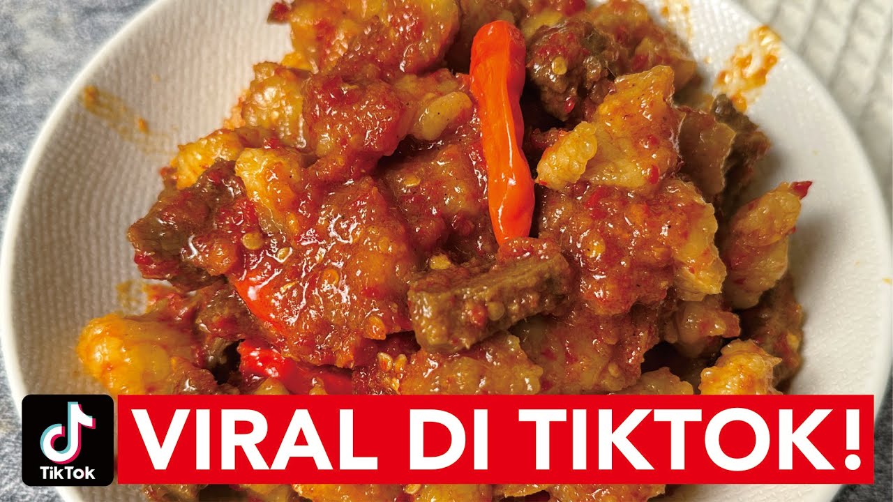 VIRAL DI TIKTOK! OMSET RATUSAN JUTA! Resep Oseng Mercon untuk Jualan Di Rumah