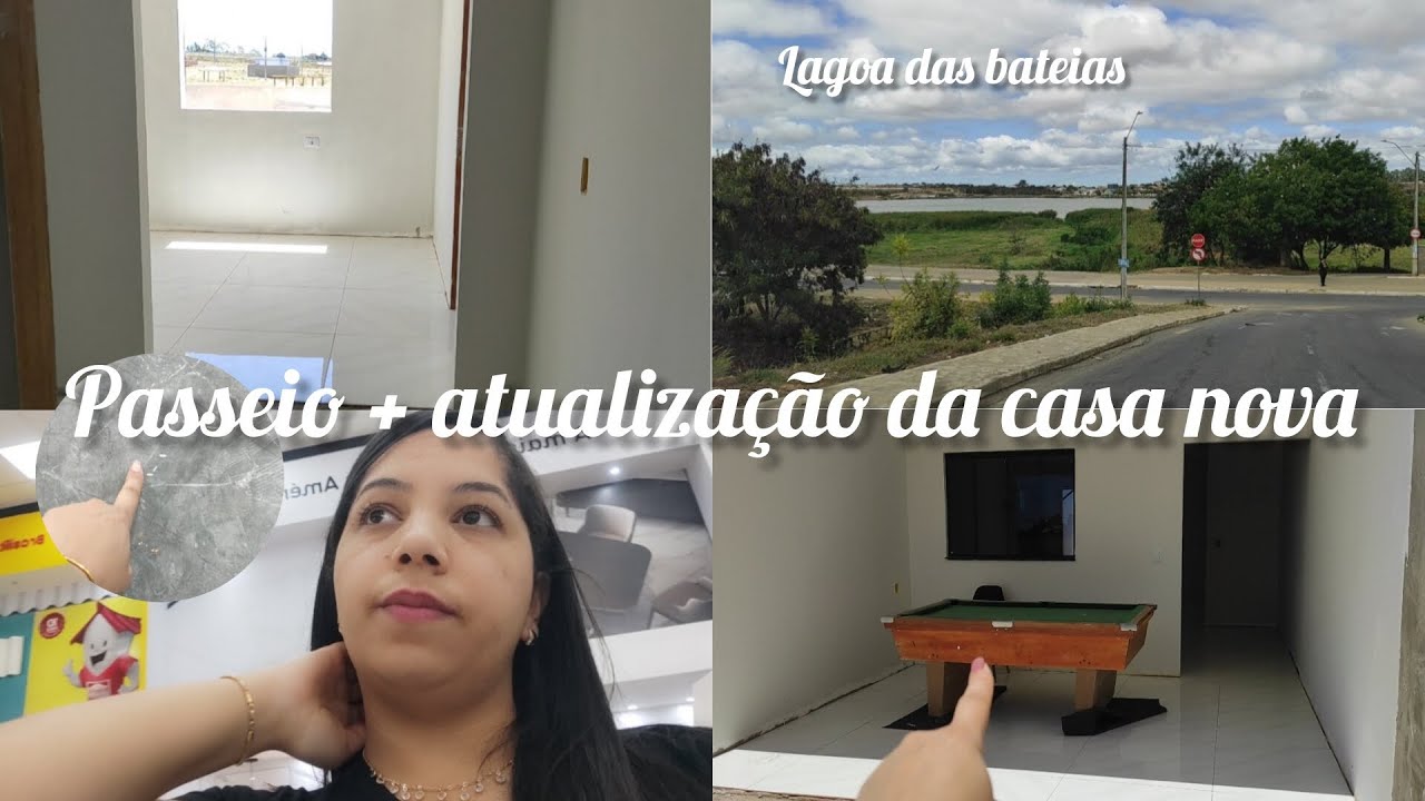 TOUR PELA ATUALIZAÇÃO DA CASA NOVA - NÃO TEM MAIS O PORCELANATO QUE EU QUERIA  😢