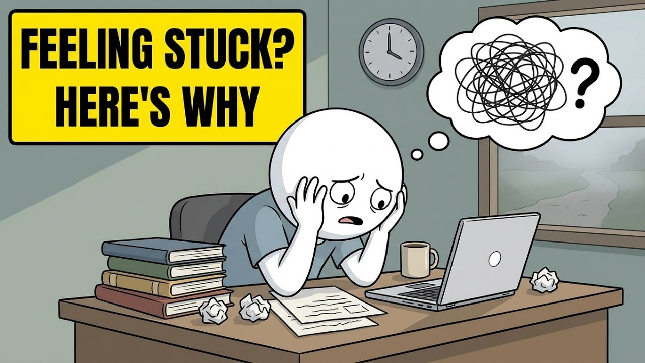 The Psychology Of People Who Feel Stuck Before They Begin