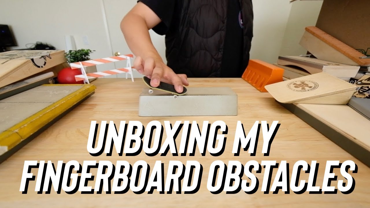 Lets Unpack My Fingerboard Ramps