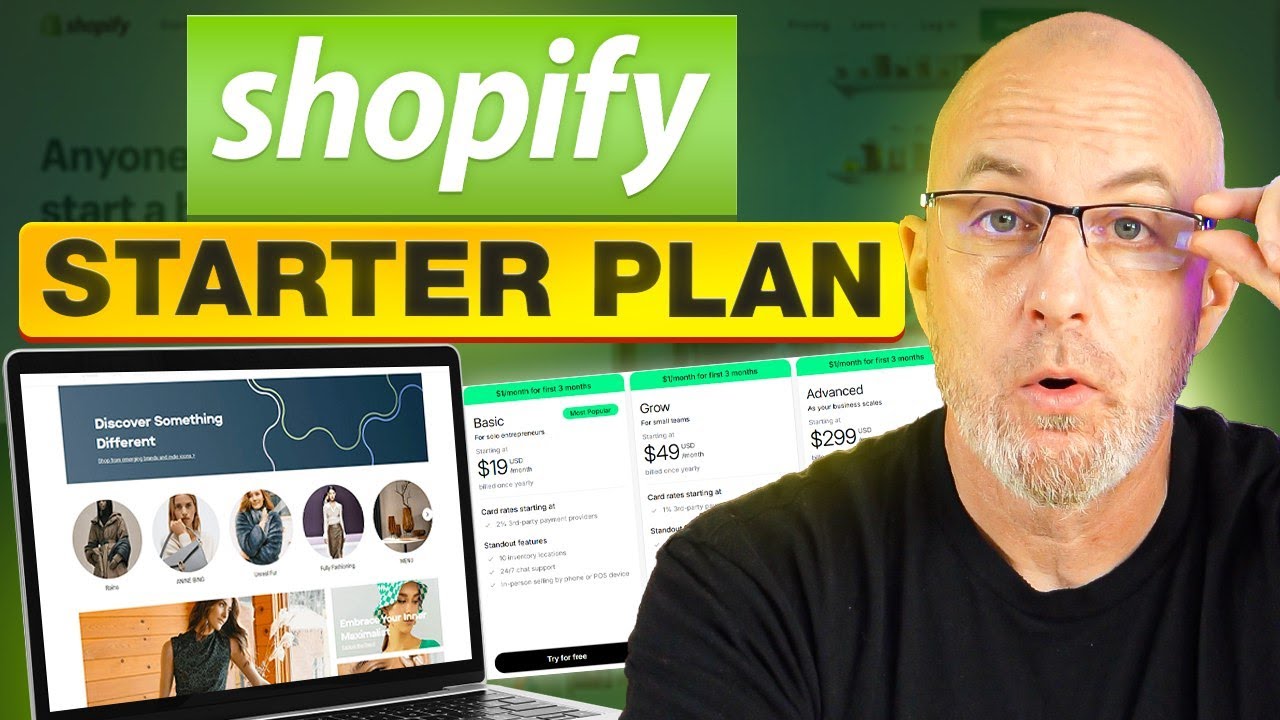 Обзор стартового плана Shopify | Что вы получаете и чего не хватает