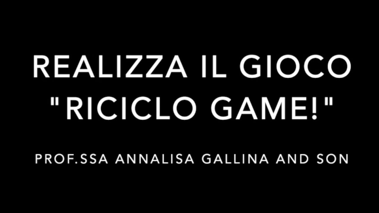 Riciclo Game!