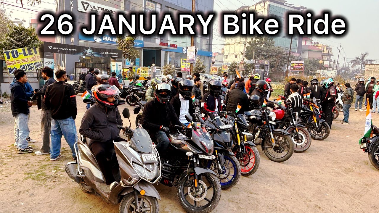 26 JANUARY BIKE RIDE…🇮🇳