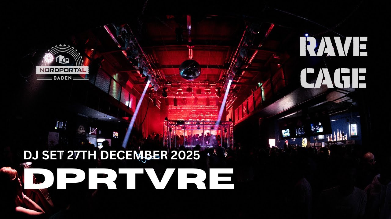 DPRTVRE | Rave Cage @ Nordportal Baden | Live DJ Set (Hard Techno)